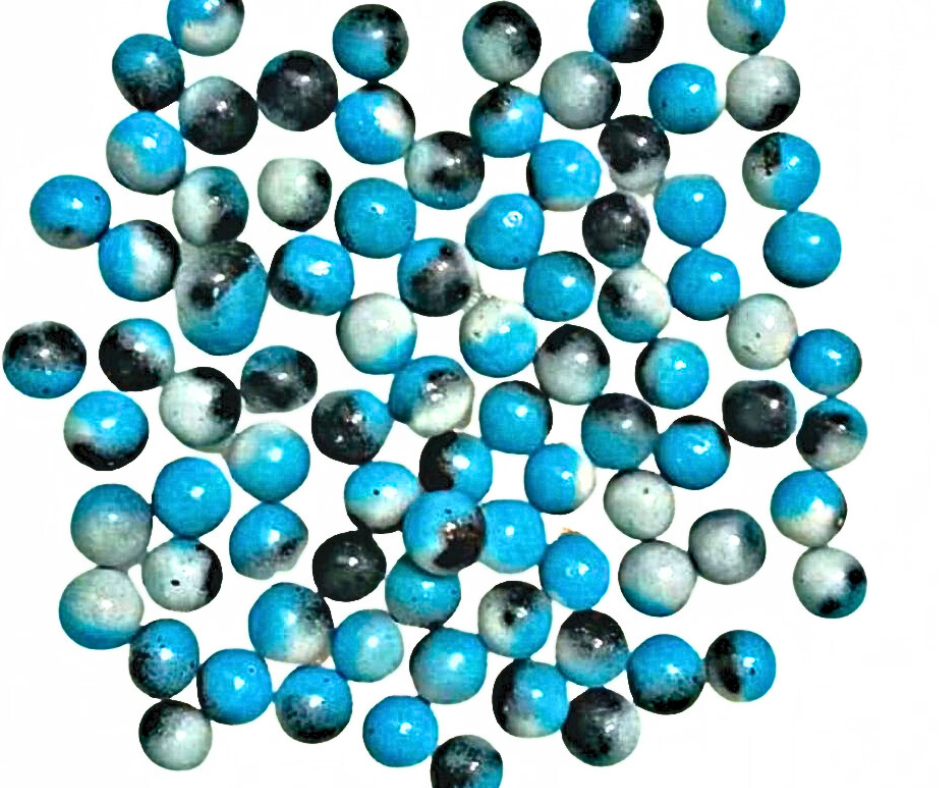 Ombré SkyBlue Glass Marbles