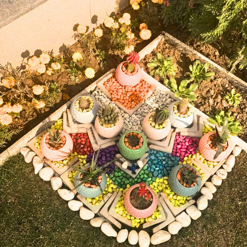 Assorted Decorative Pebbles/Stones( Any 7 Colors)