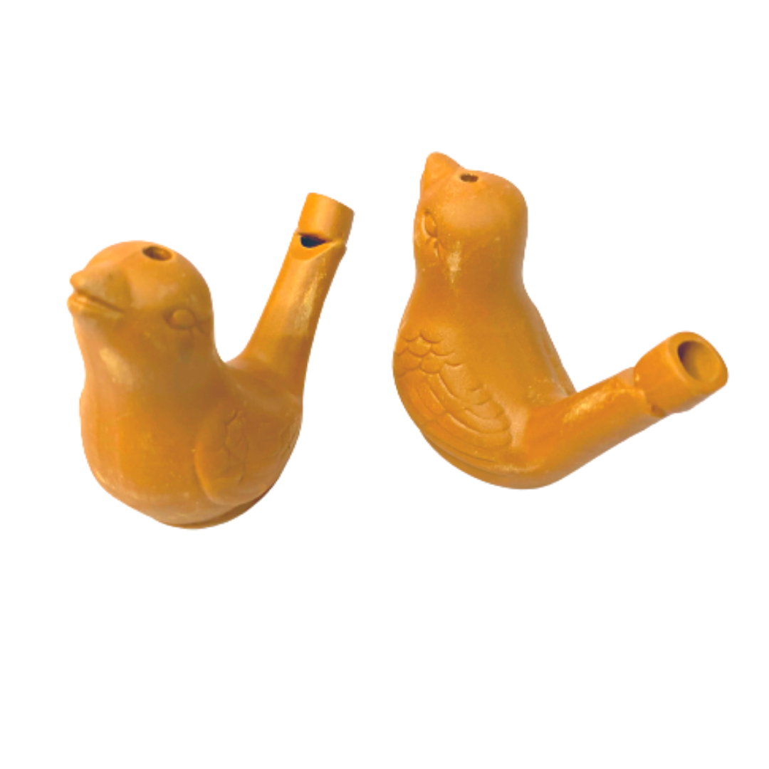 Terracotta Water Filled Whistling Bird