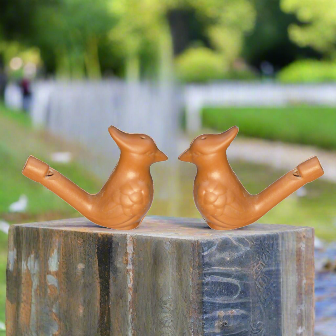 Terracotta Whistling Birds(Set of 2)