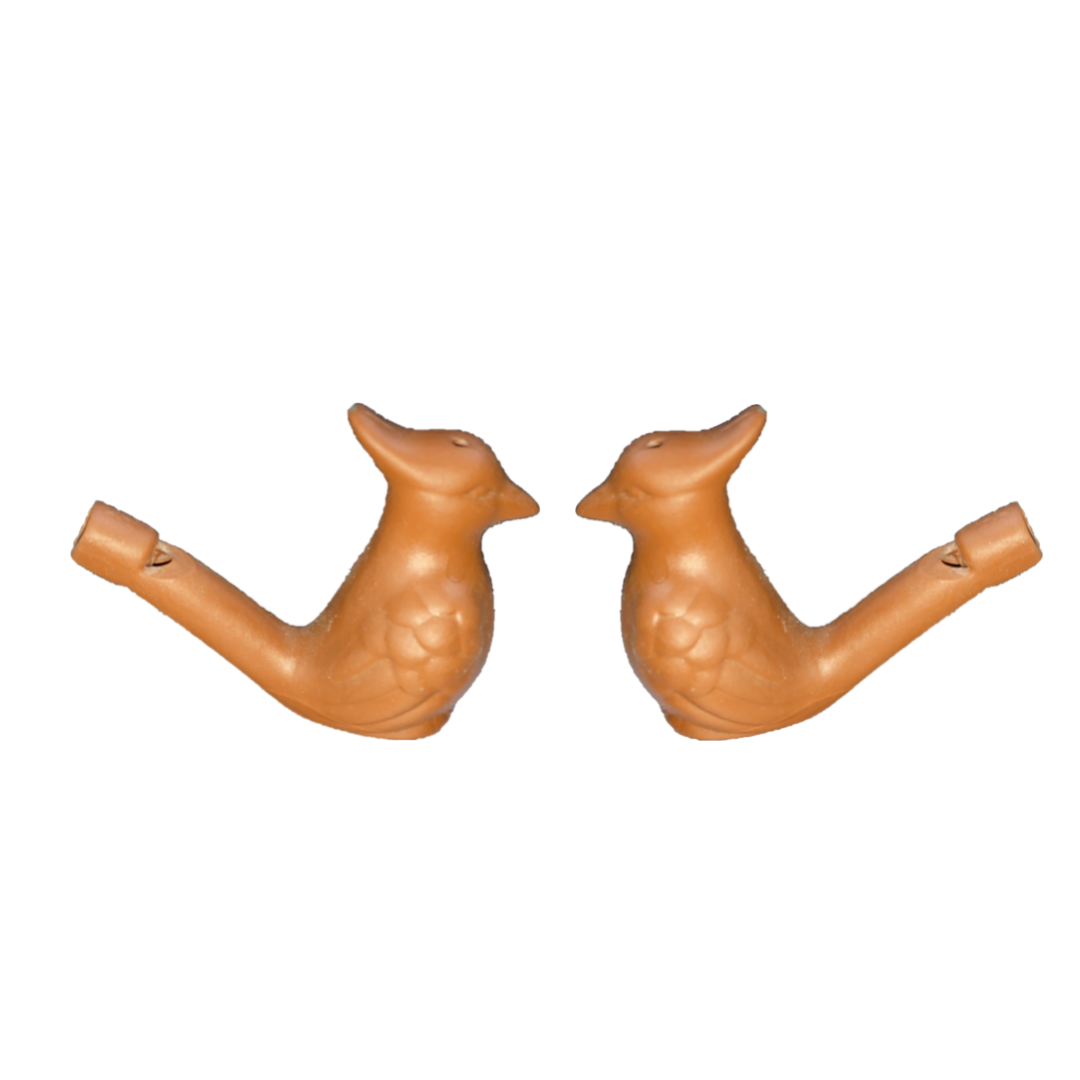 Terracotta Whistling Birds(Set of 2)