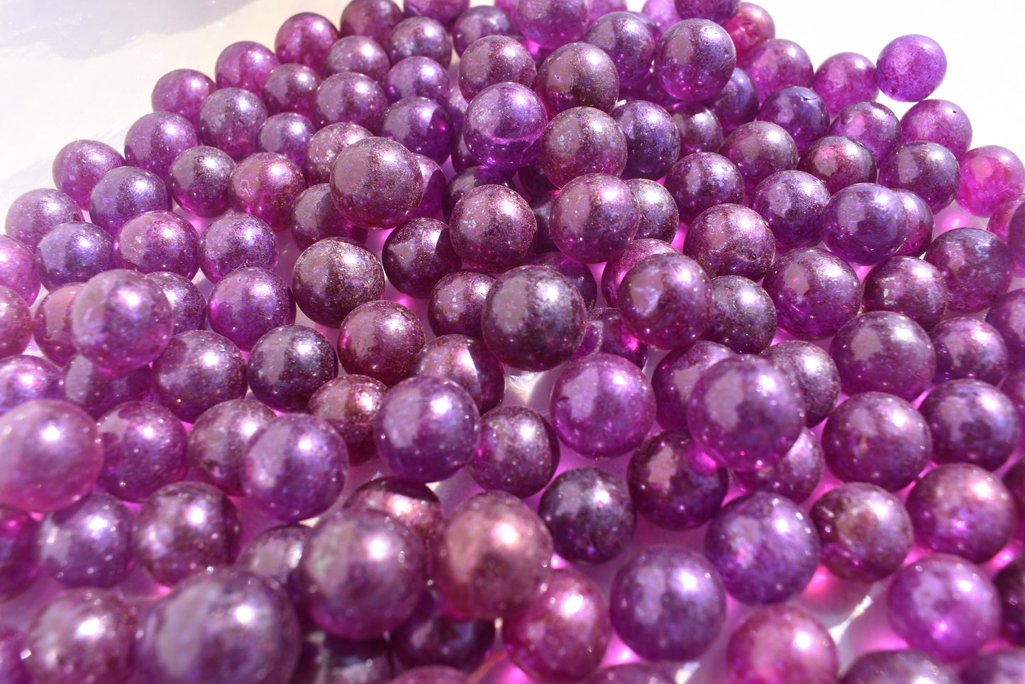 Imperial Purple Glass Marbles