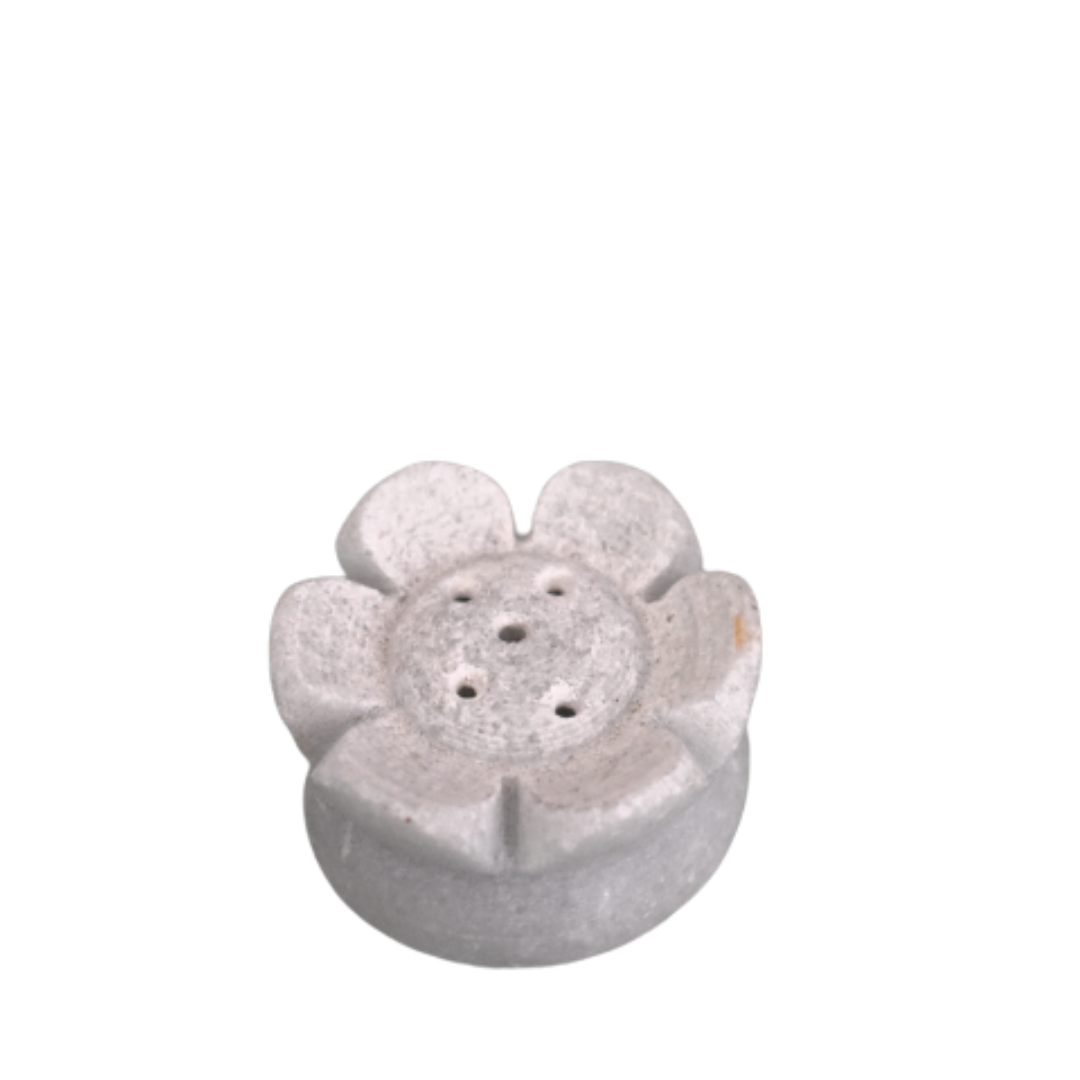 Marble Stone Aggarbatti Stand (Flower Shape)