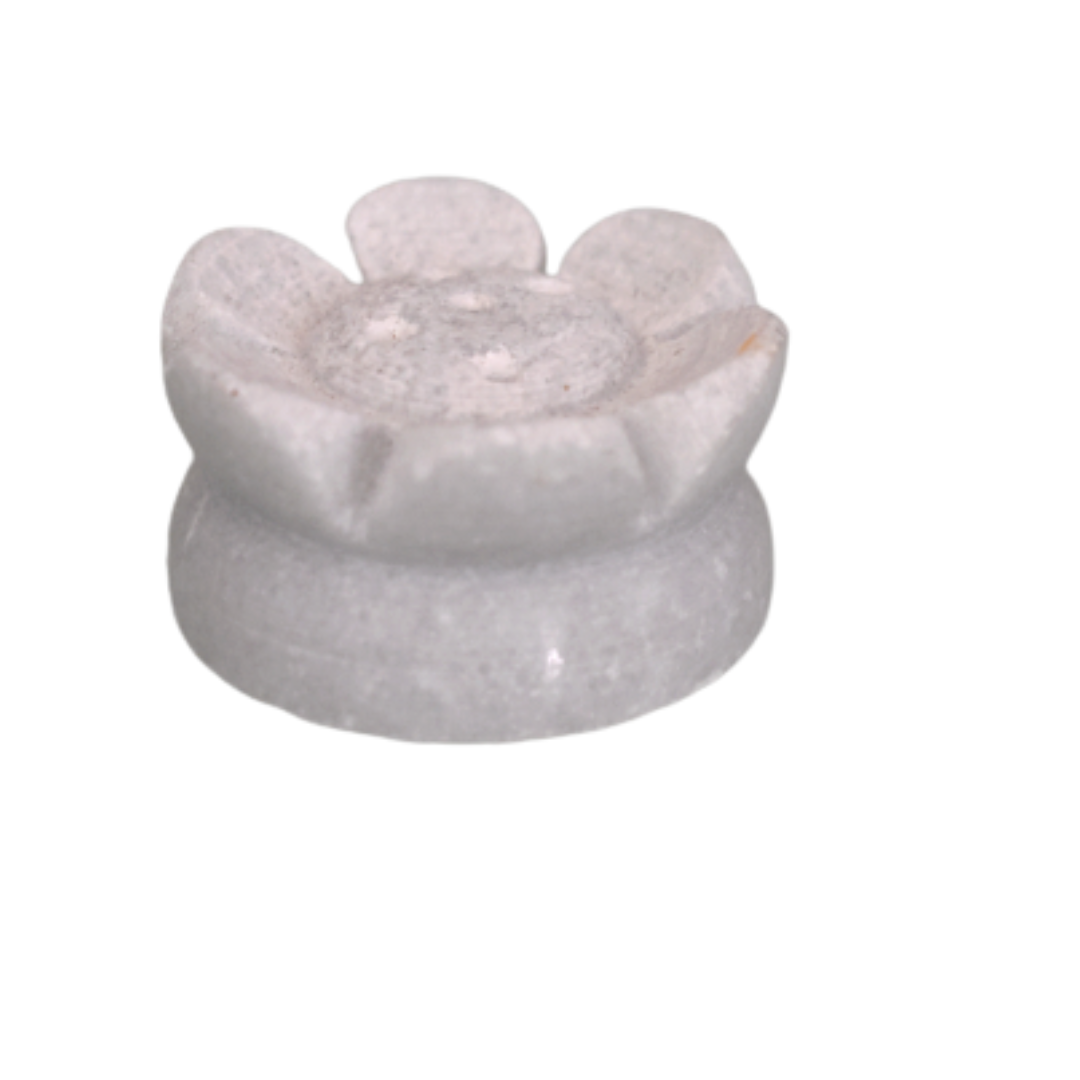 Marble Stone Aggarbatti Stand (Flower Shape)