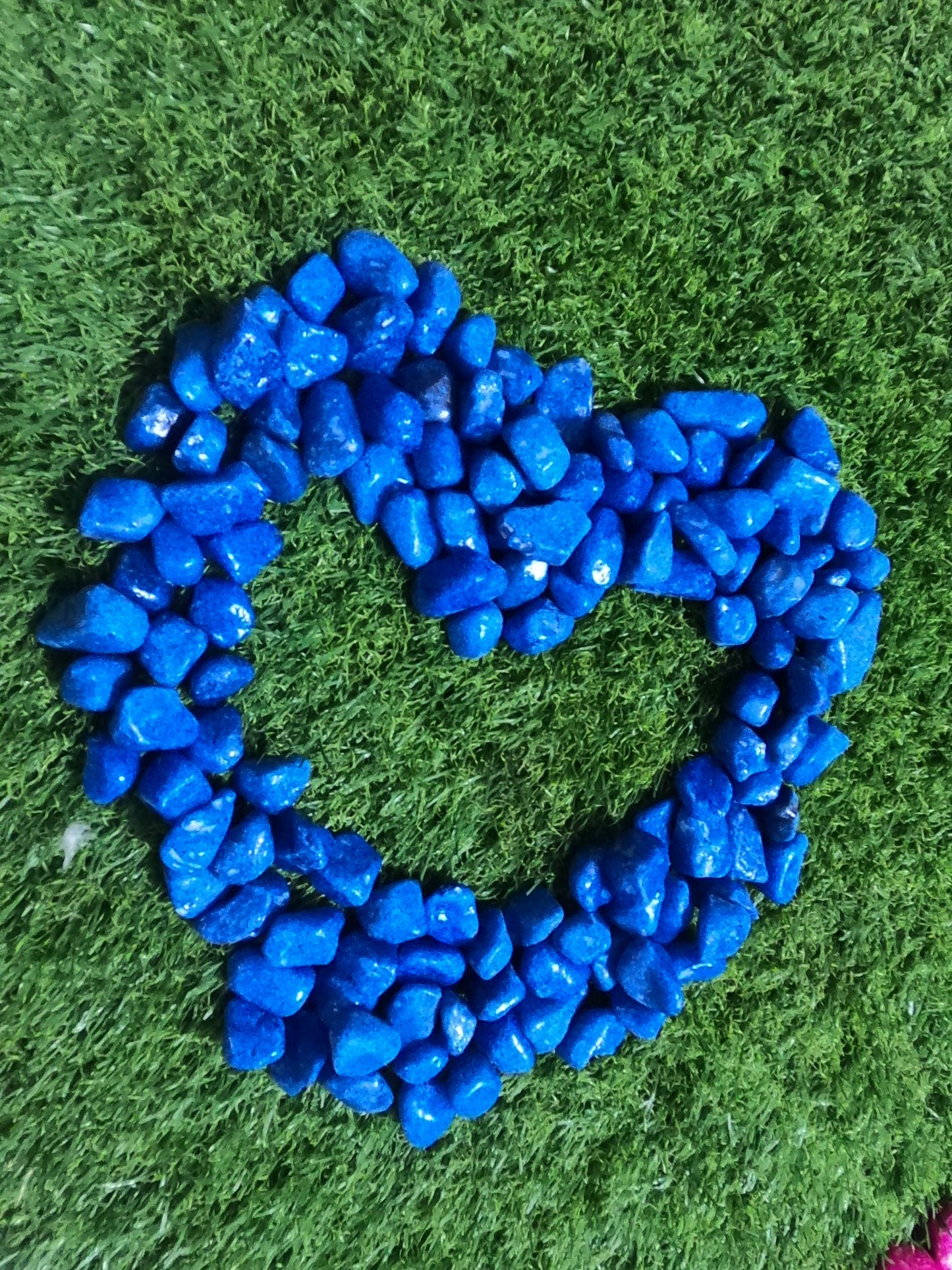 Blue Decorative Pebbles/Stones