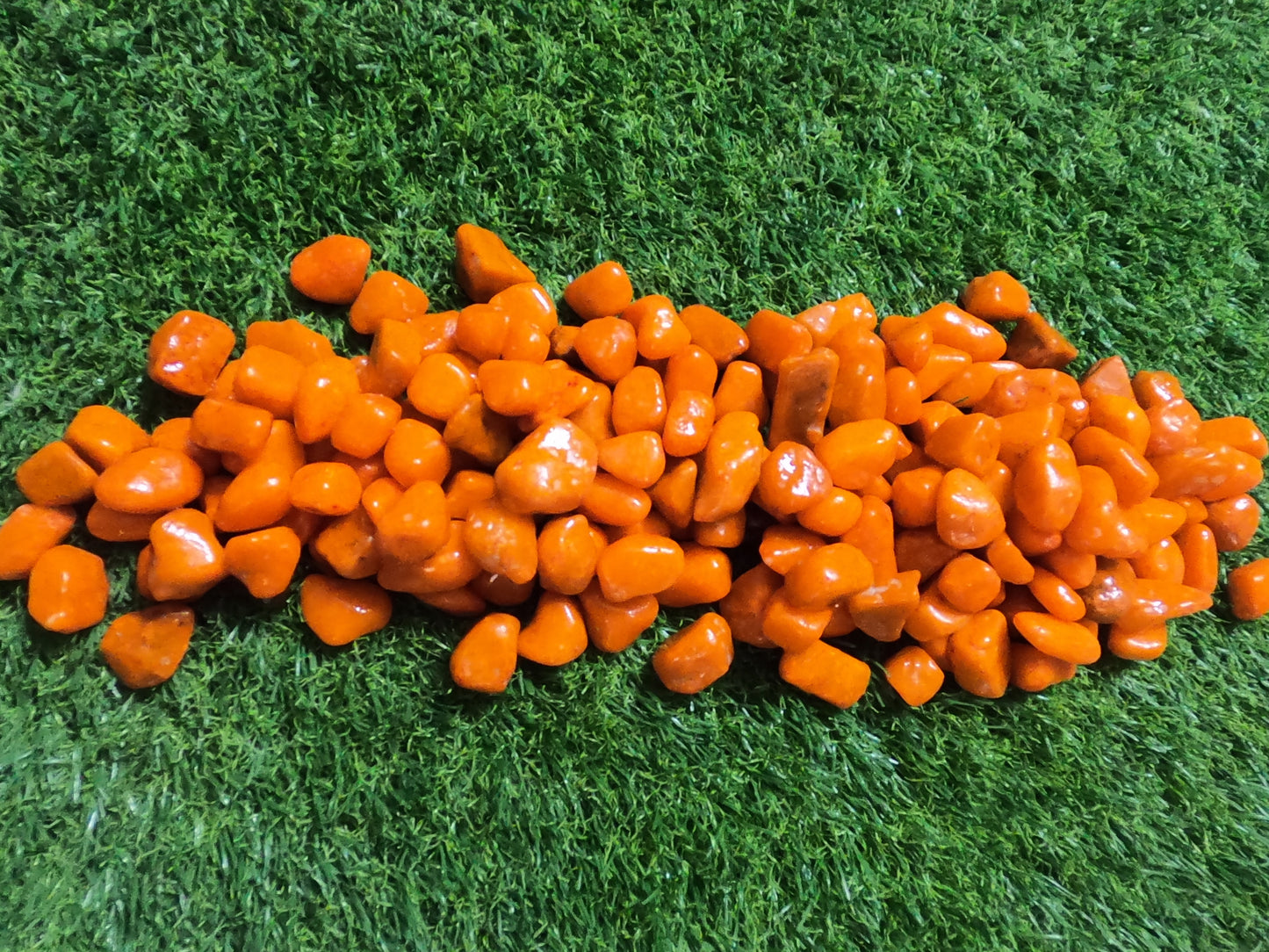 Orange Decorative Pebbles