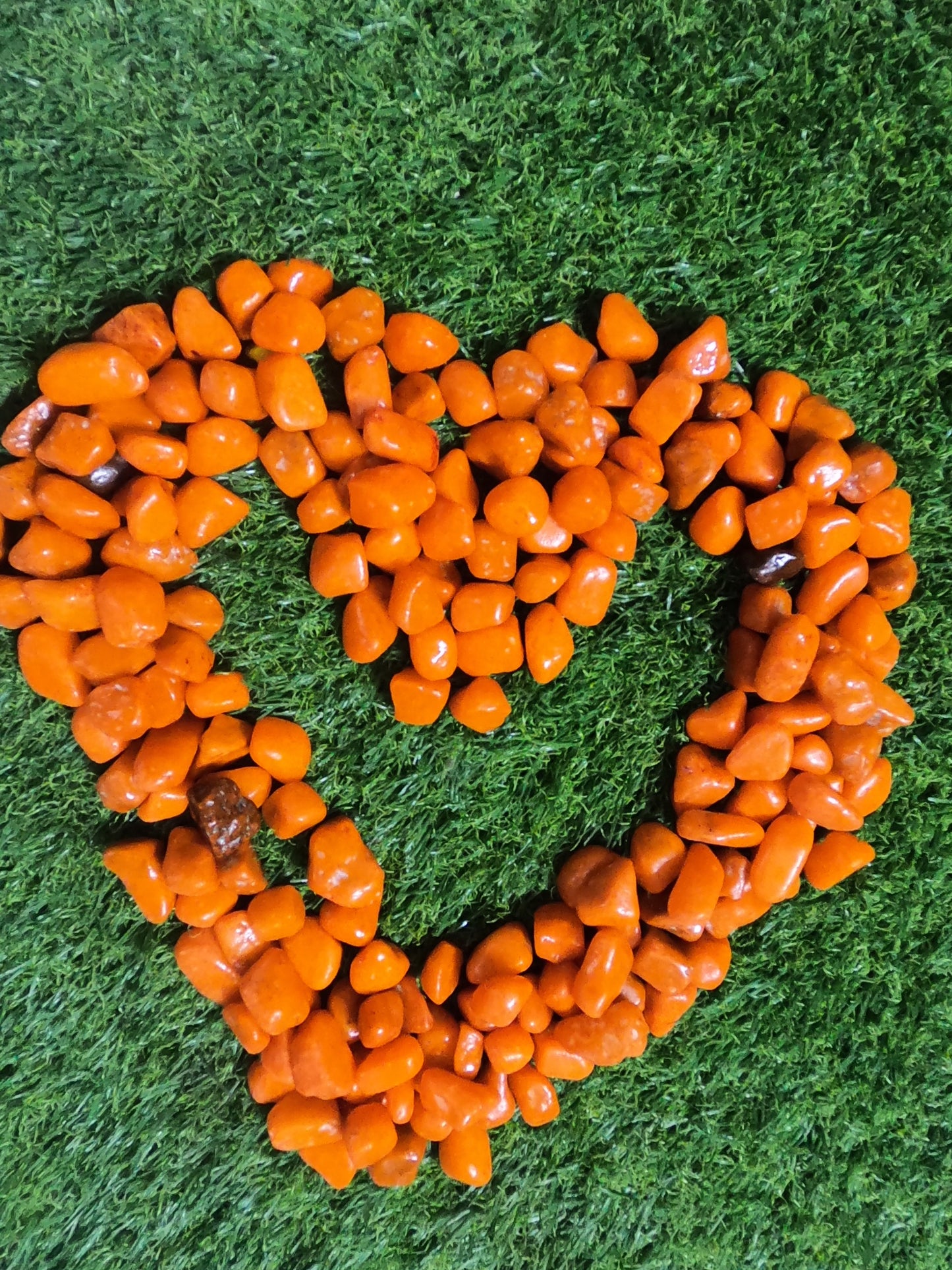 Orange Decorative Pebbles