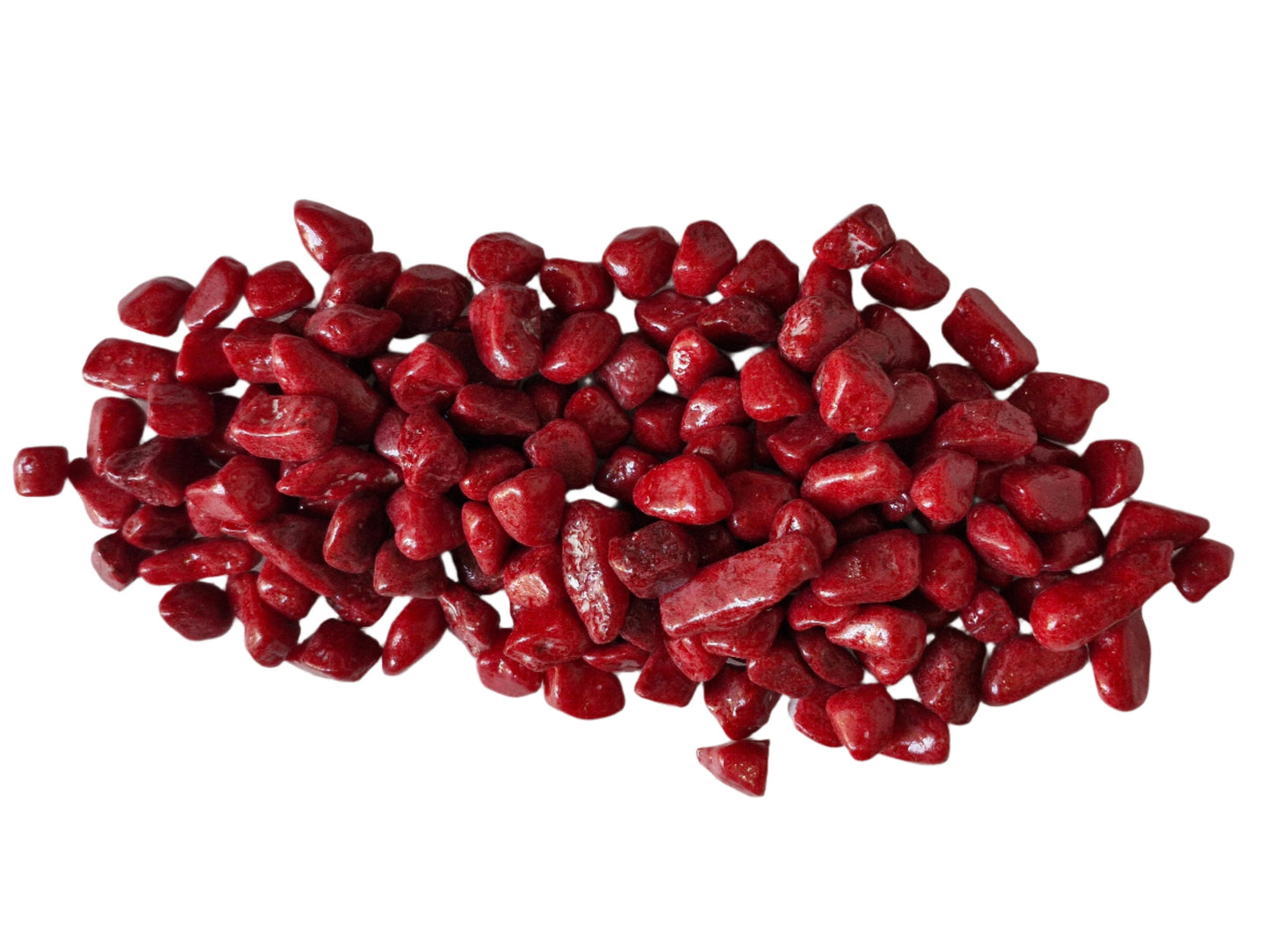 Crimson Red Decorative Pebbles/Stones