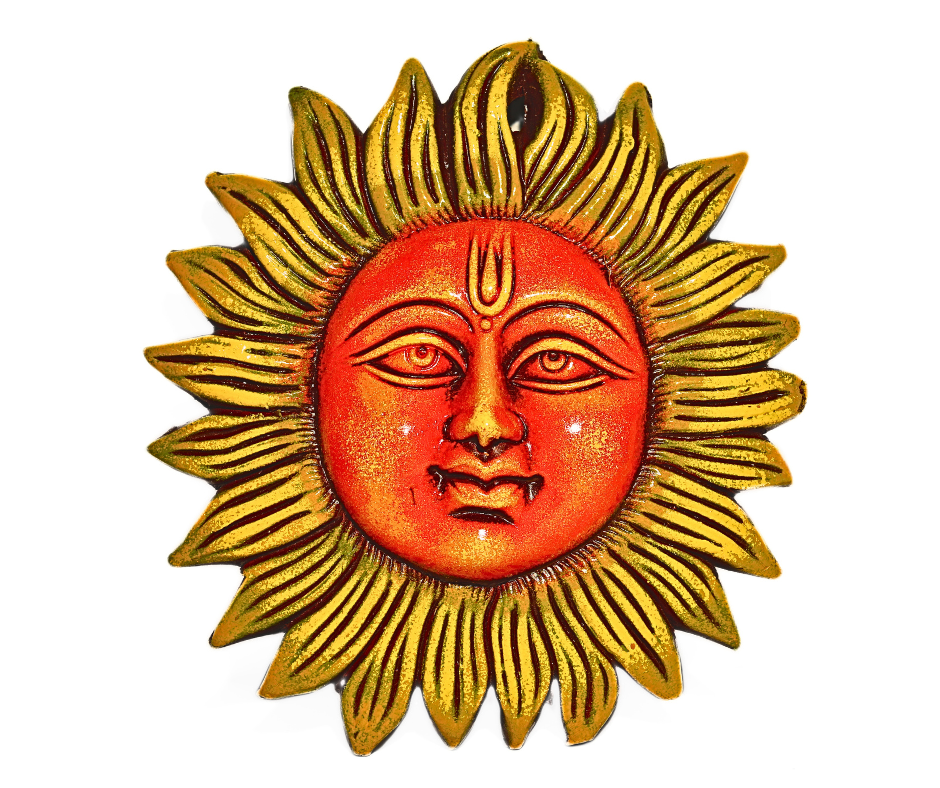 Terracotta Sun Colored (20cm)