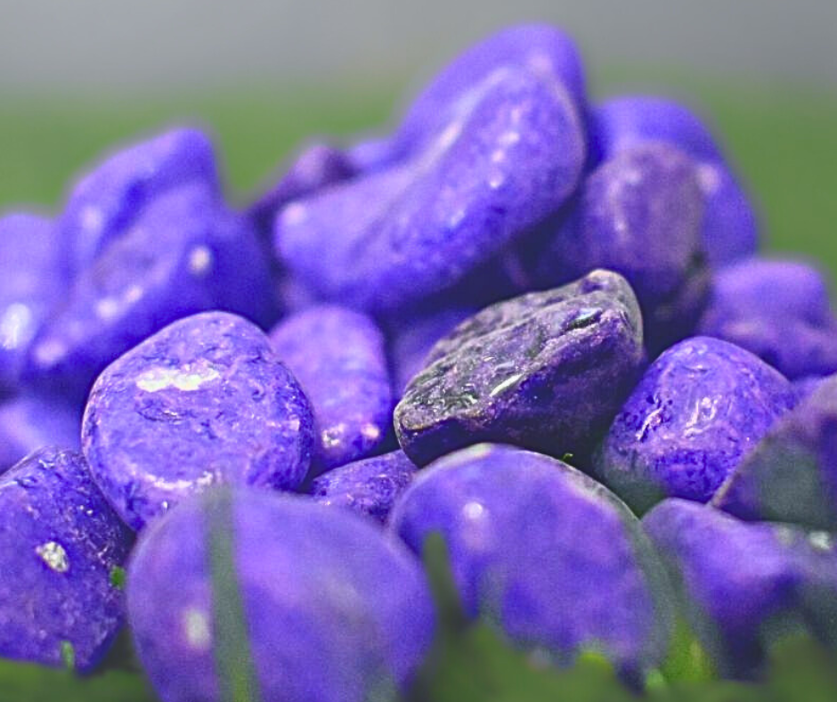 Purple Decorative Pebbles