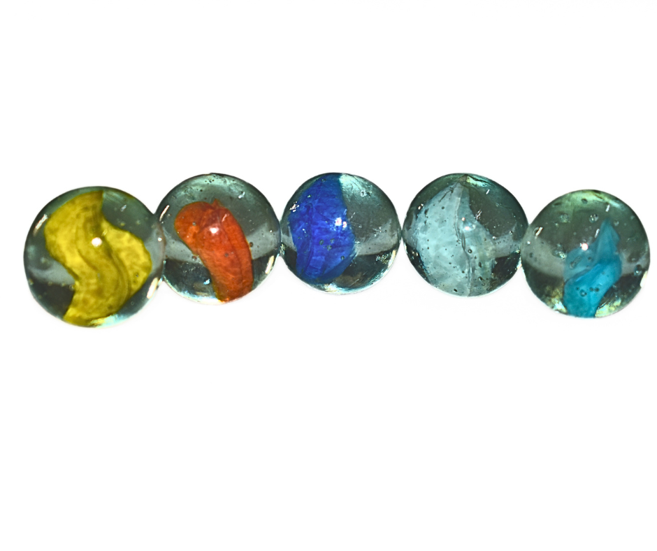 Multicolor Cat Eye Glass Marbles