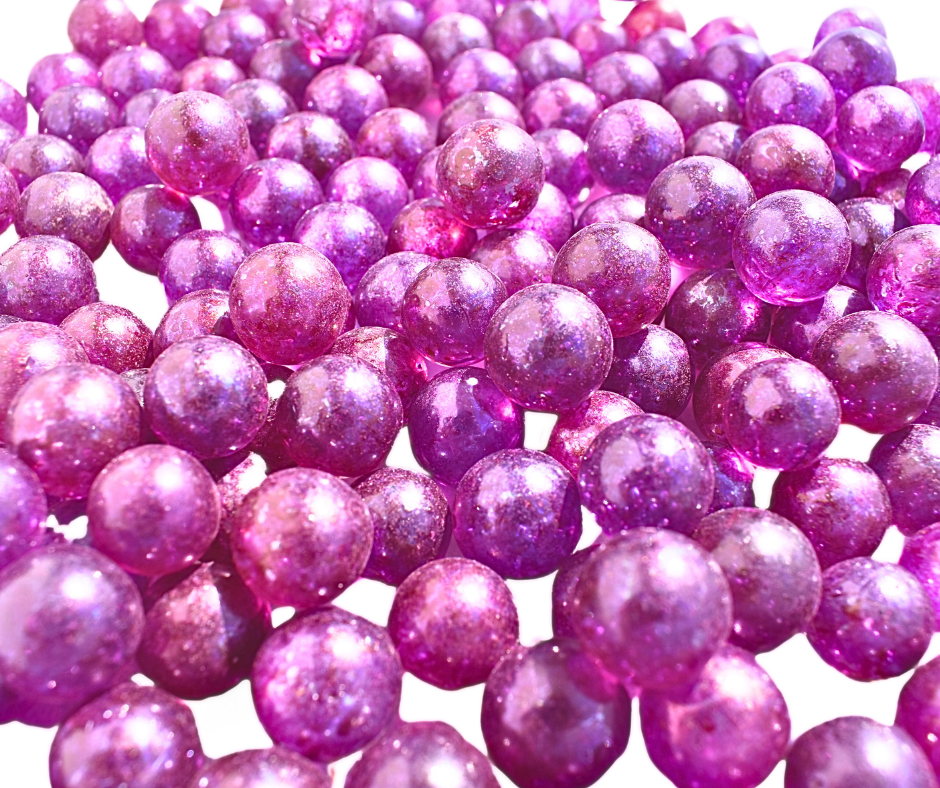 Imperial Purple Glass Marbles